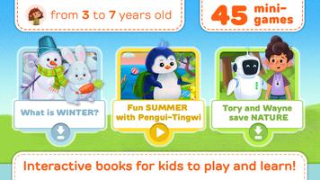 Learning Games for Kids, Books 海報