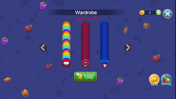 Snake War: Worm Arena io Game screenshot 2