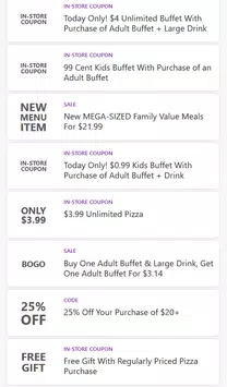 Cici's Pizza Coupons & Games for Cicis Deals APK pour Android ...