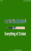 Crictable - Live Cricket Score ポスター