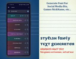 Stylish Fancy Text Generator - Affiche