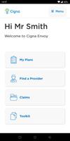 Cigna Envoy الملصق