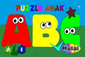 Puzzle Anak - Belajar ABC poster