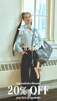 CIDER - Clothing & Fashion постер