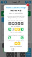 Word Guess syot layar 2