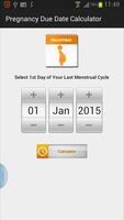 Pregnancy Calculator syot layar 1