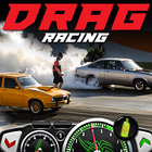 Szybkie samochody Drag Racing ikona