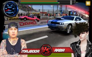 Snelle auto's Drag Racing-spel screenshot 2