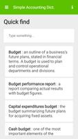 Simple Accounting Dictionary capture d'écran 3