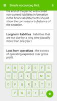 Simple Accounting Dictionary capture d'écran 1