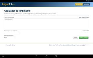 Analisador de Sentimento LK ảnh chụp màn hình 3