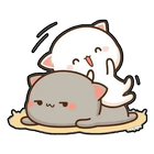 Mochi Cat Sticker for WhatsApp Zeichen