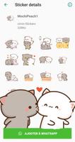 Mochi Cat Sticker for WhatsApp imagem de tela 1