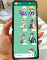 Anime Stickers For WhatsApp 22 Affiche