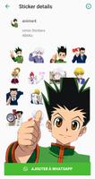 Anime Stickers For WhatsApp 22 capture d'écran 2