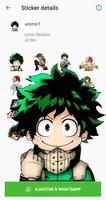 Anime Stickers For WhatsApp 22 capture d'écran 3