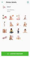 baby stickers for whatsapp -WAStickerApps スクリーンショット 1