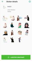 baby stickers for whatsapp -WA captura de pantalla 3