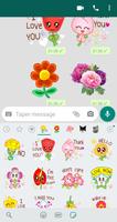Flower sticker for Whatsapp -W screenshot 1