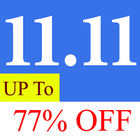 11.11 Sale ícone