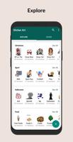 Sticker Art - WhatsApp için Sticker Yapma ve Paket gönderen