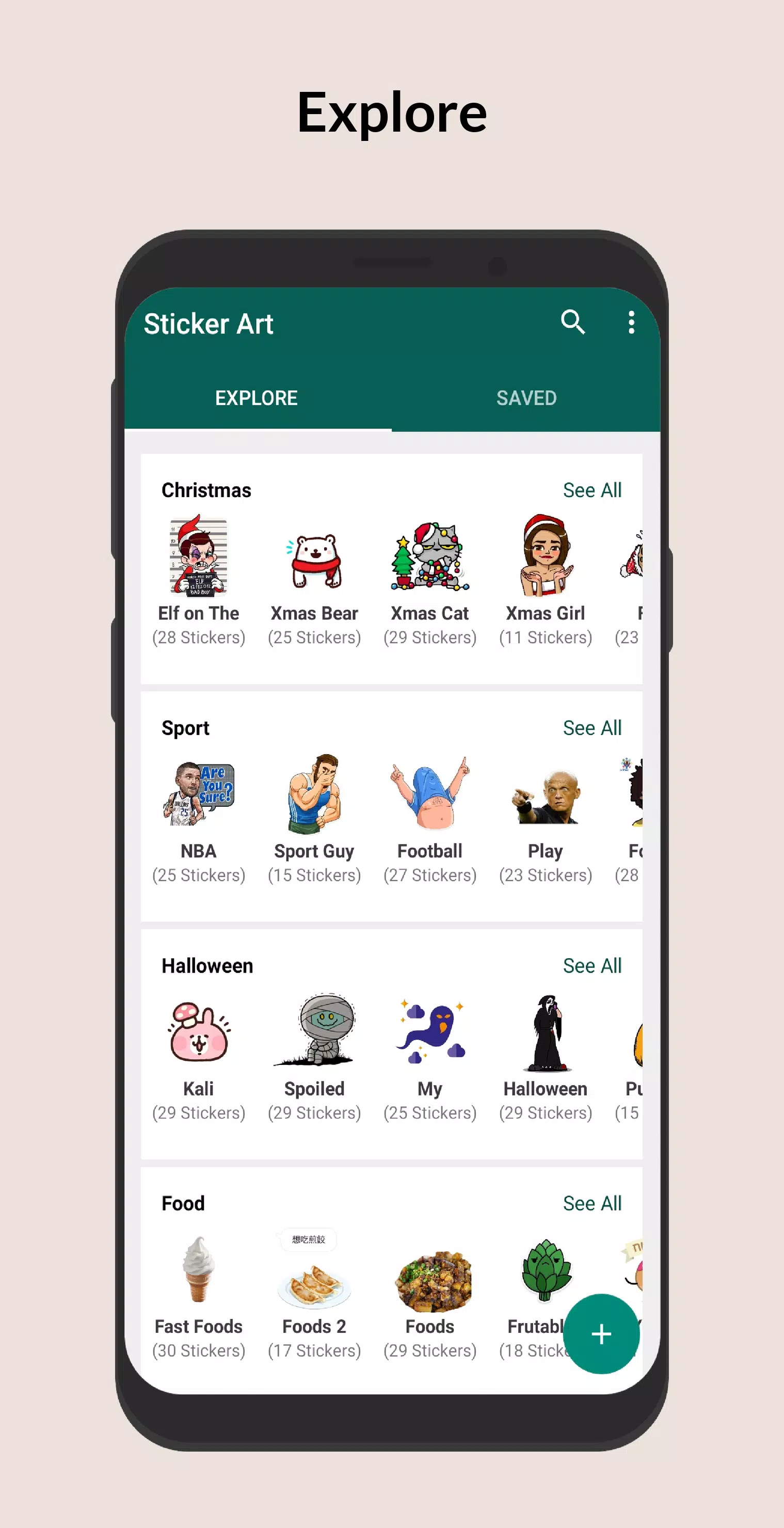 Android İndirme için Sticker Art - WhatsApp için Sticker Yapma ve Paket APK