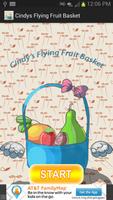 Cindys Flying Fruit Basket Affiche