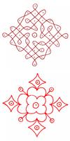 1000+ Dotted Rangoli Designs পোস্টার