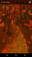 برنامه‌نما Autumn Leaves 2 Live Wallpaper عکس از صفحه