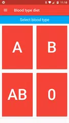 Diet for every blood group APK download