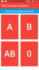 Dieta gruppo sanguigno APK 下載