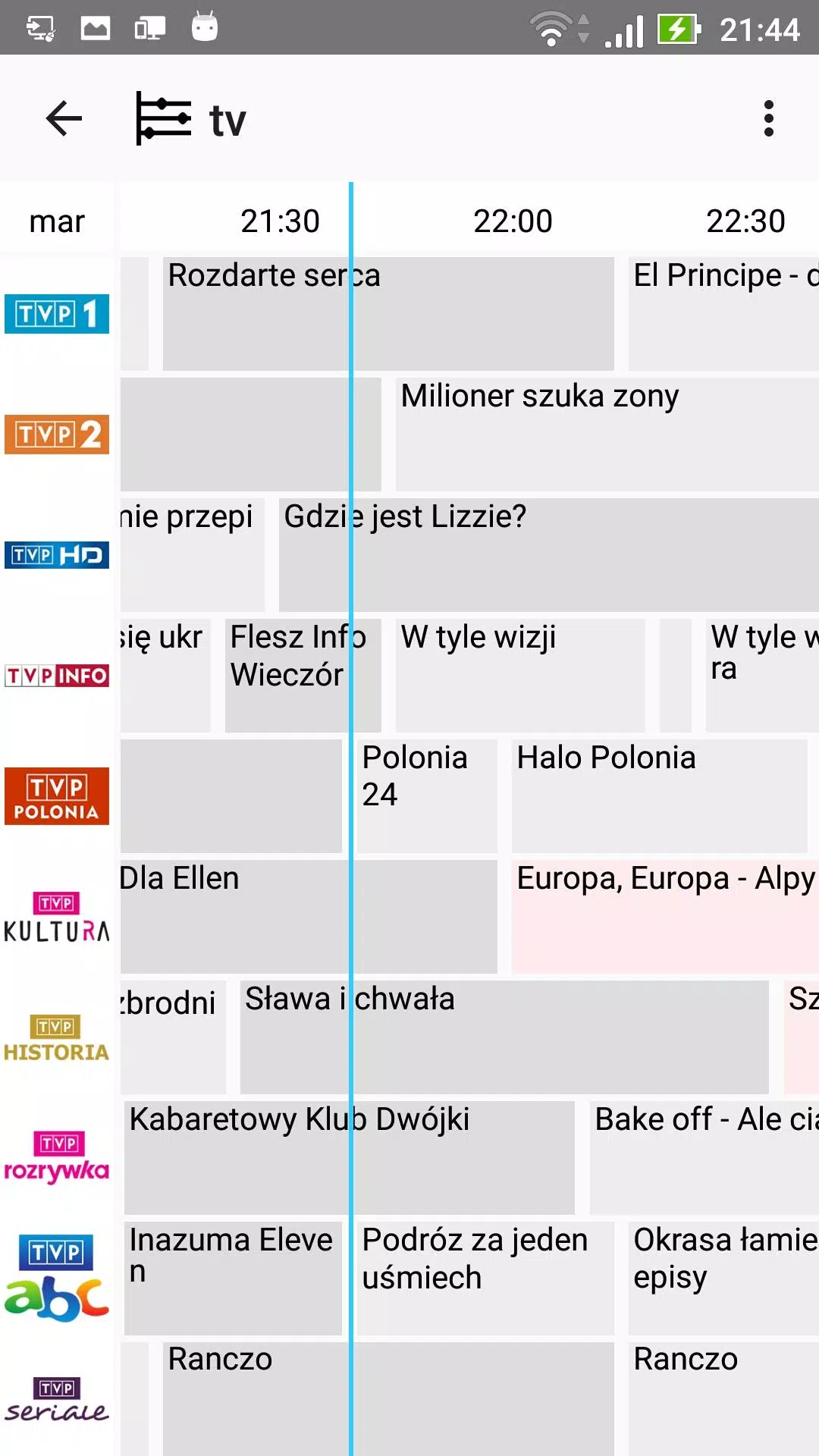 Program TV Polska - Cisana TV+ APK pour Android Télécharger