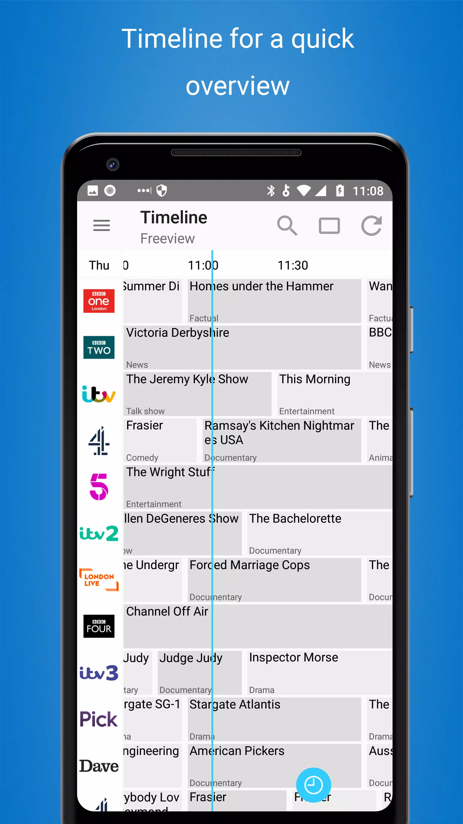 TV Listings Guide UK Cisana TV APK pour Android Télécharger