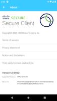 Cisco Secure Client اسکرین شاٹ 3