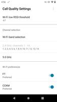 Call Quality Settings ภาพหน้าจอ 3
