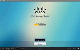 Cisco Network Setup Assistant تصوير الشاشة 1