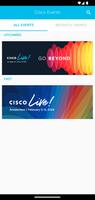 Cisco Events الملصق