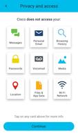 برنامه‌نما Cisco eStore Mobile Setup عکس از صفحه