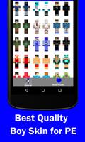 HD Boy Skins for Minecraft PE capture d'écran 1