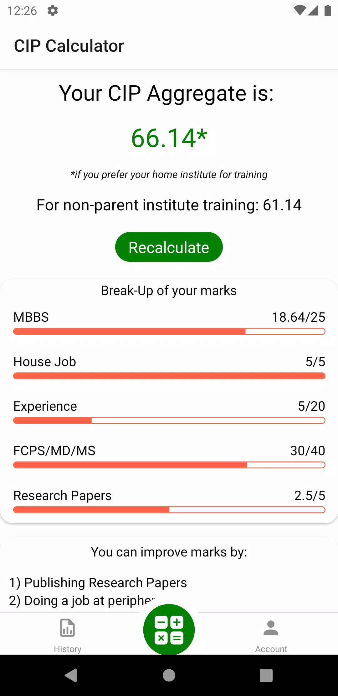 CIP Calculator APK for Android Download