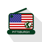Pittsburgh 📻 AM FM Online Radio Stations - USA 圖標
