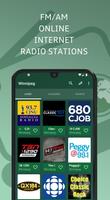 Winnipeg AM FM Online Radio Stations Affiche