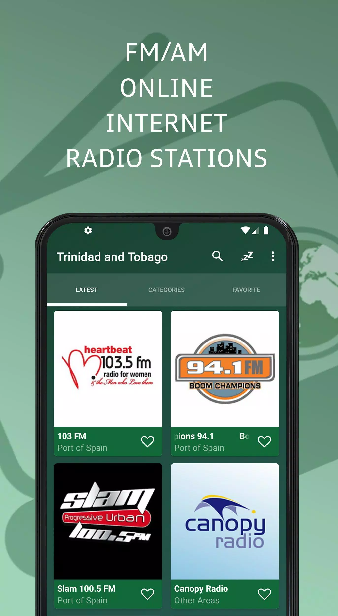 Trinidad and Tobago Online Radio Stations APK للاندرويد تنزيل