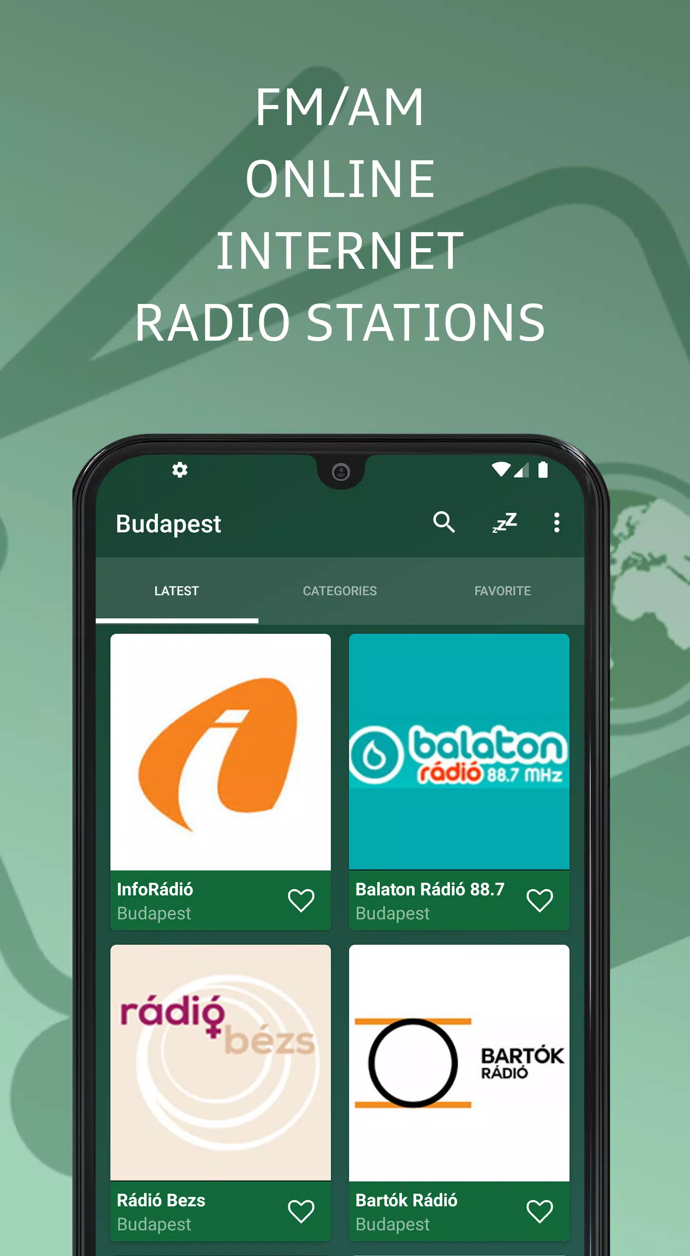 Descarga de APK de Budapest Online Radio Stations 🇭🇺 para Android