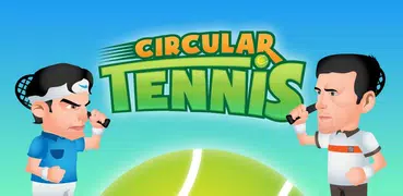 円形テニス2プレイヤーゲーム