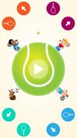 Tennis cho 2 người chơi ảnh chụp màn hình 1