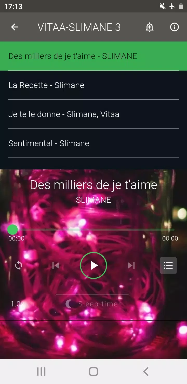 Slimane + Vitaa Mp3 Player APK pour Android Télécharger