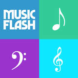 Music Note Flash Card Quiz icône