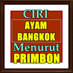 Ciri ayam bangkok Menurut Prim