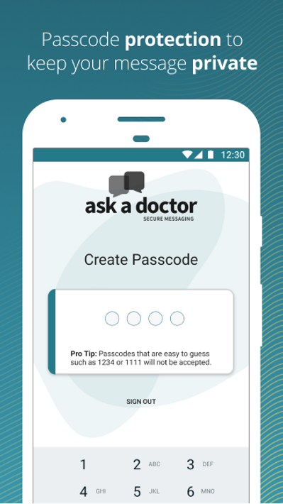 Ask a Doctor, Secure Messaging screenshot 4